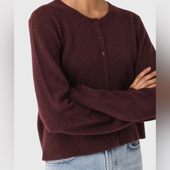 Z Supply Sweaters - Z Supply Deep Burgundy Cardigan Sweater